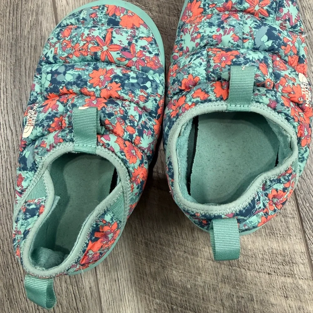 North Face Kids Teal Floral‎ Shoes